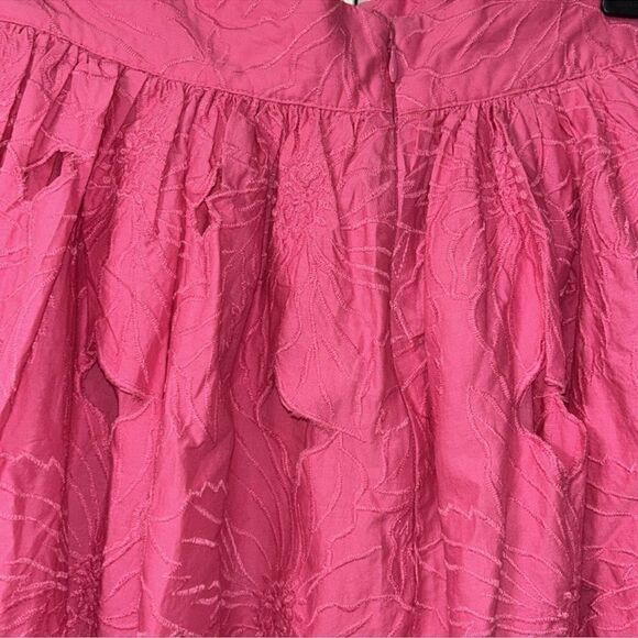 H&M Pink Embroidered Midi Skirt(Size 2) - Picture 5 of 6